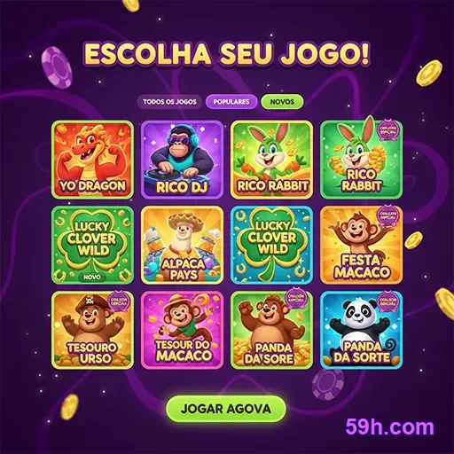 Celular com login protegido no app oficial 59h.com