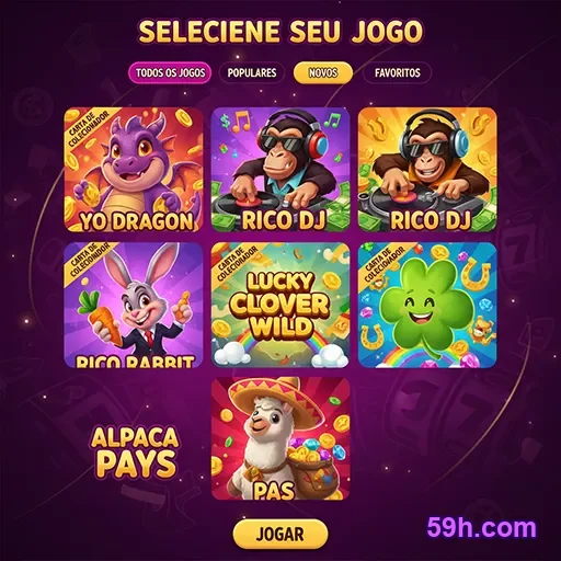 Pix integrado ao app 59h.com na plataforma