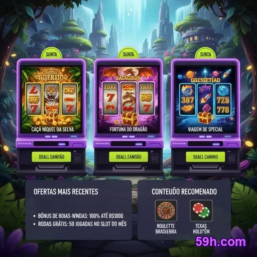 Tela mobile da plataforma 59h.com em fluxo direto