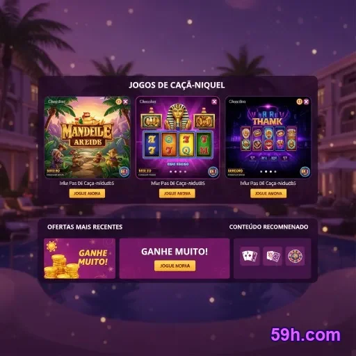 Comparação rápida de promoções atuais no 59h.com